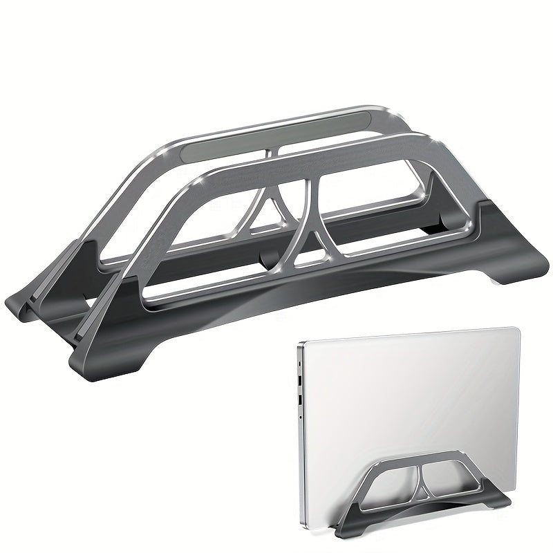 Vertical Laptop Stand Automatic Grabbing Laptop Stand Space Grey