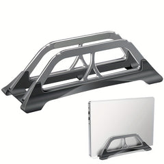 Vertical Laptop Stand Automatic Grabbing Laptop Stand Space Grey