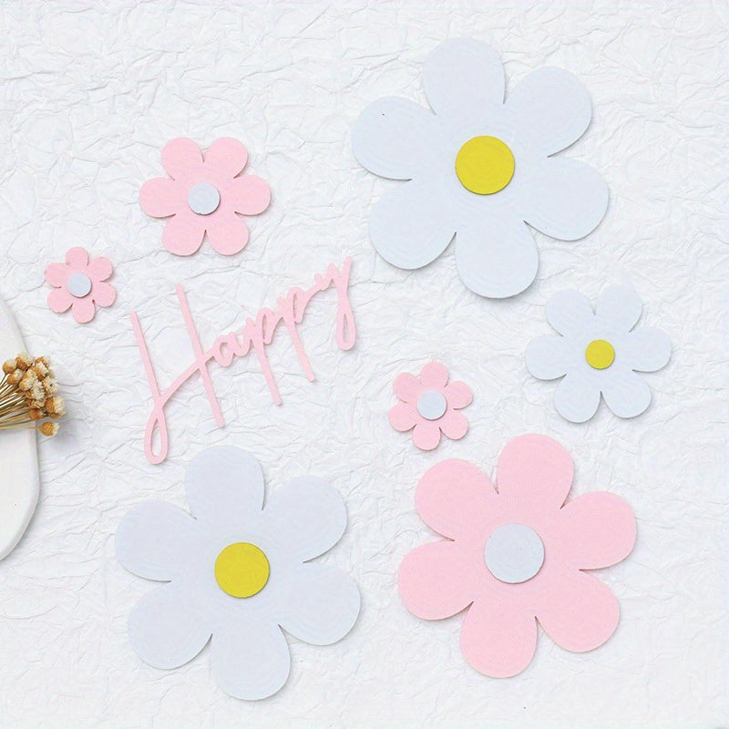Small Daisy Cake Decoration for Fresh Birthday Cake Look