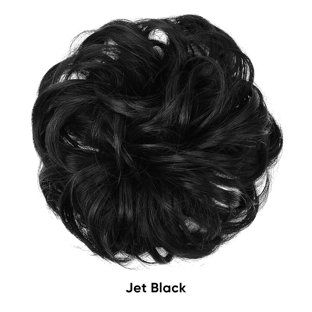 Messy Hair Bun Curly Wavy Ponytail Extensions Hair Pieces Hair Scrunchies
