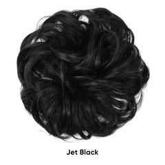 Messy Hair Bun Curly Wavy Ponytail Extensions Hair Pieces Hair Scrunchies