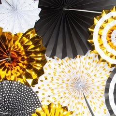88pcs Golden Party Decor Set Birthday Decorations