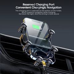 Auto Gravity Car Air Vent Mount Phone Holder for 14 13 Pro Max & GPS
