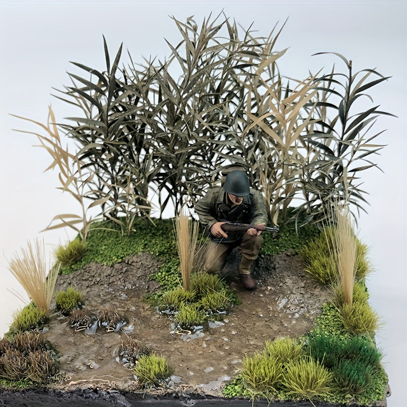 Simulated Long Leaved Vegetation Box with Reed Grass for Sand Table Models