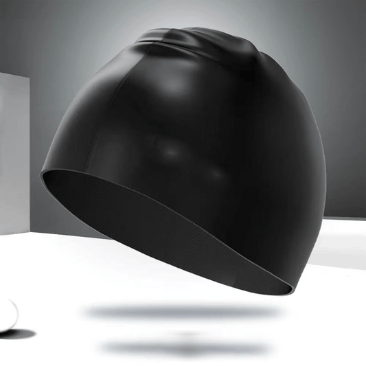 Professional Unisex Silicone Swimming Cap - Waterproof & Stretchable