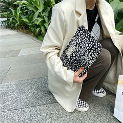 Leopard Print Makeup Bag Portable Travel Pouch Organizer