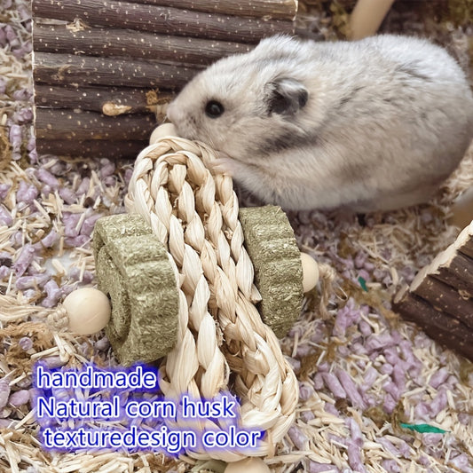 Pet Straw Chew Toy for Hamsters and Rabbits