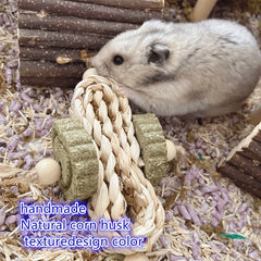 Pet Straw Chew Toy for Hamsters and Rabbits