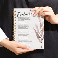 Leaf Embellished Notebook 13x21cm Diary with 50 Pages