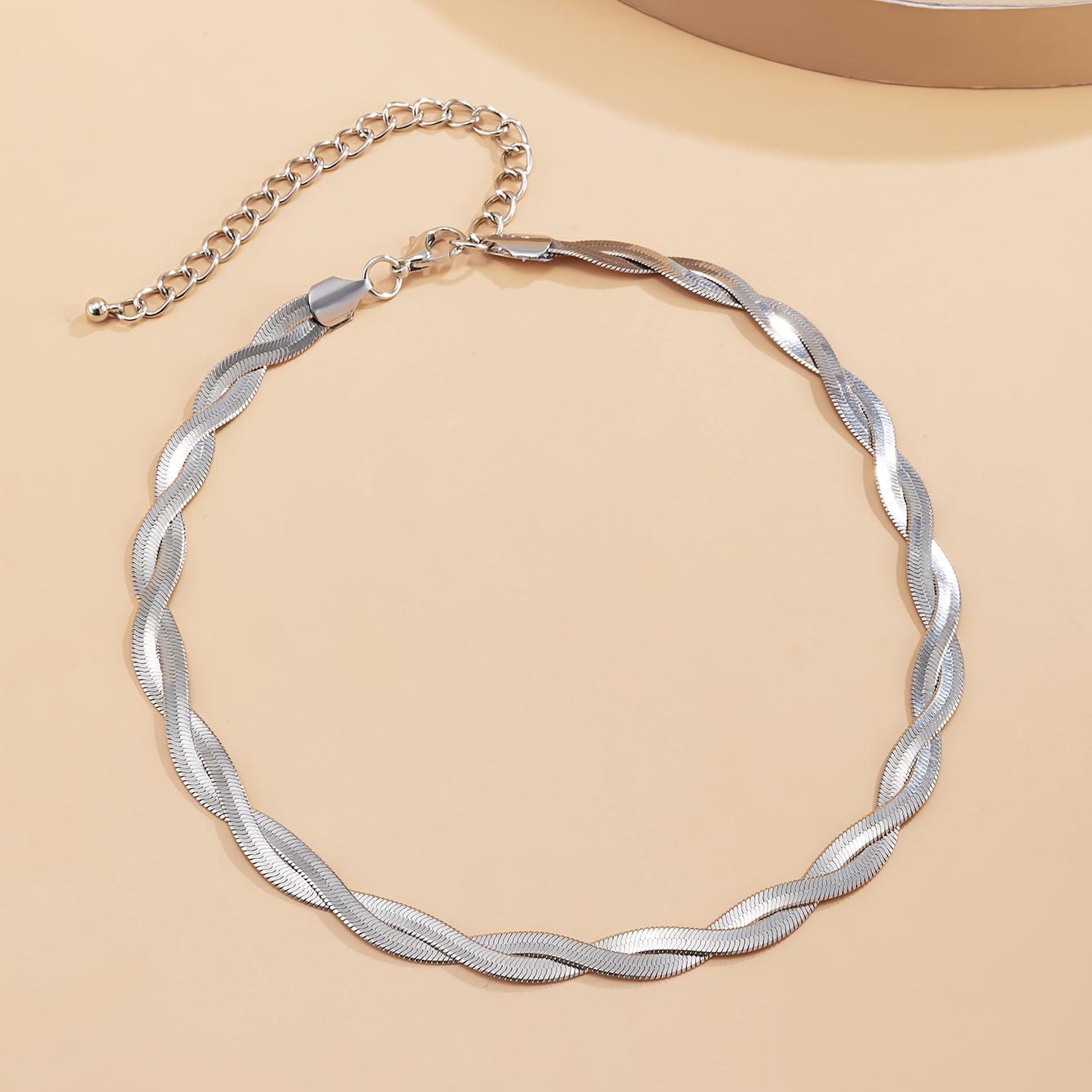 Braided Chain Necklace for Women