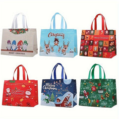 3pcs Christmas Gift Bags Large Size Holiday Gift Bags With Handle