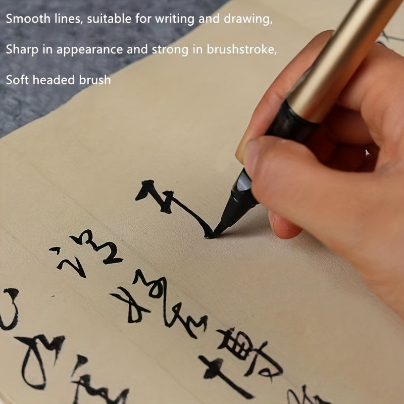 Soft Brush Calligraphy Pen Wolf Hair Copying Pen