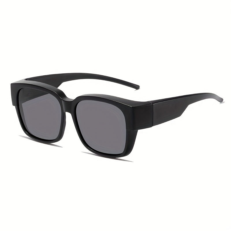 Men's Oversized Sunglasses Anti Glare UV Protection for Outdoor Activities