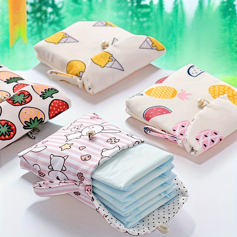 Colorful Outdoor Travel Storage Bag with Cartoon Pattern
