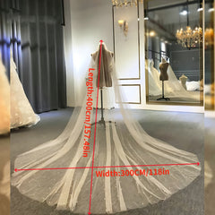 Bridal Veil 4x3m with Comb Wedding Accessories
