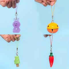Cell Phone Charm Straps Mobile Phone Lanyards Charm Straps With Hook