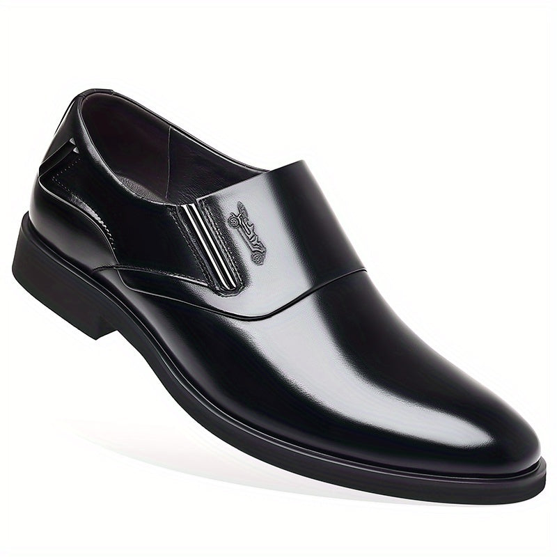 Men's Glossy Loafer Shoes Non-slip Slip On Spring Summer