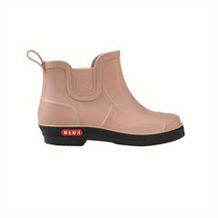 Women's Short Tube Rain Boots Waterproof Non-slip Multiple Colors