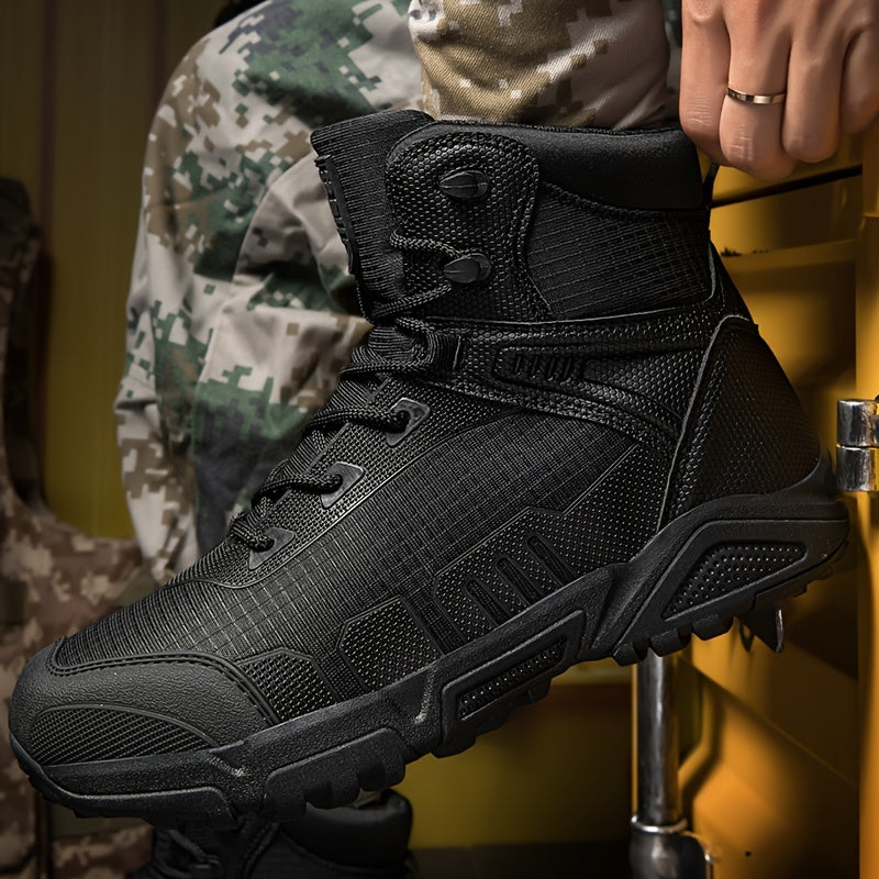 Men's High Top Non slip Platform Hiking Shoes
