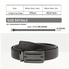 Men's Retro Business Casual Pants Belt for Daily Use