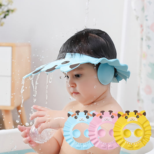 Adjustable Wash Cap for Kids Baths - Protect Your Baby's Ears