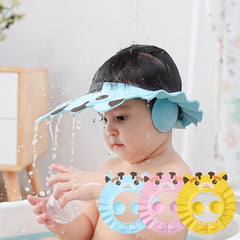 Adjustable Wash Cap for Kids Baths - Protect Your Baby's Ears