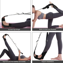 Yoga Stretching Belt for Flexibility & Joint Health Ankle Correction Fitness