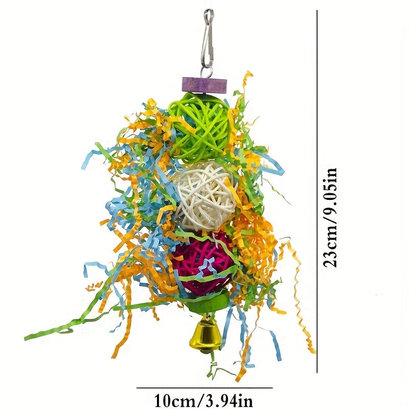 3 Pack Foraging Toys for Parrot Fun & Stimulation