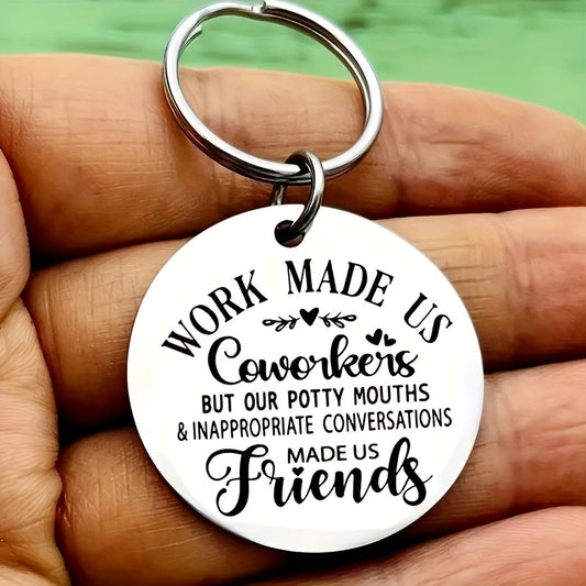 Stainless Steel Keychain Gift For Men Friends Colleague