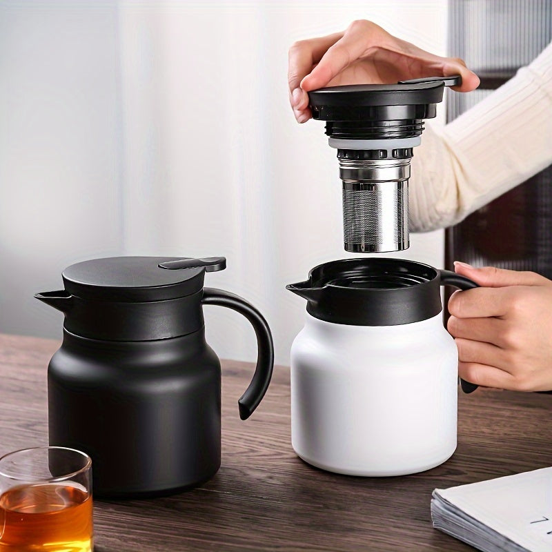 1000ml Stainless Steel Water Bottle Leakproof Insulated Teapot