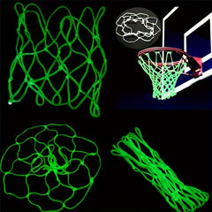 Glow In The Dark Basketball Net - Luminous Hoop Night Game