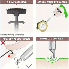 Fish Hook Remover Portable Squeeze Fishing Hook Separator