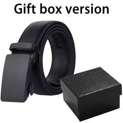 Men's Faux Leather Belt w/ Automatic Buckle for Business/Casual