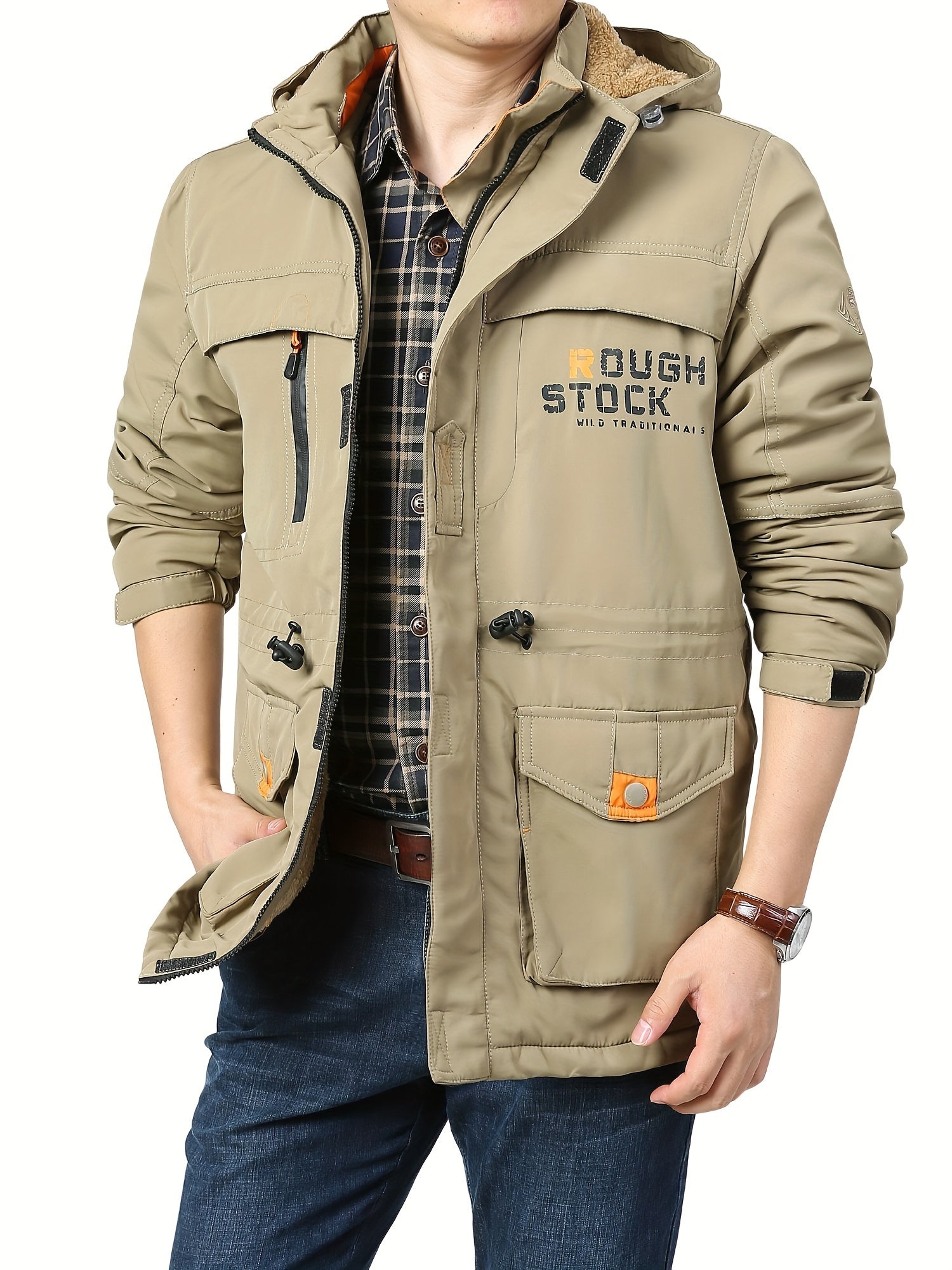 Men's Waterproof Softshell Jacket Outdoor Windbreaker