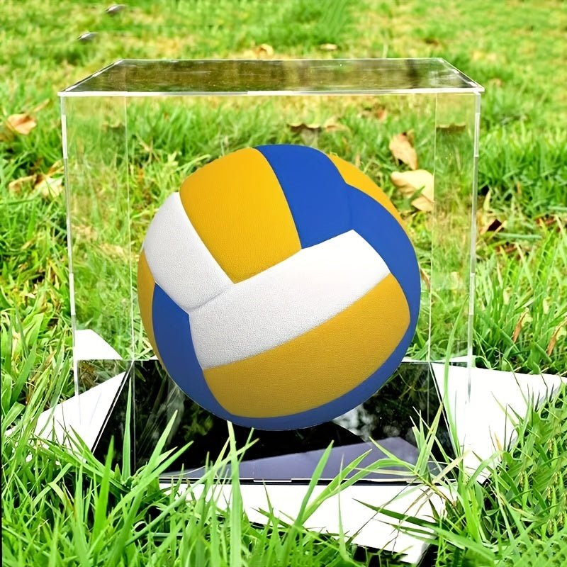 High Transparent Football Basketball Display Box