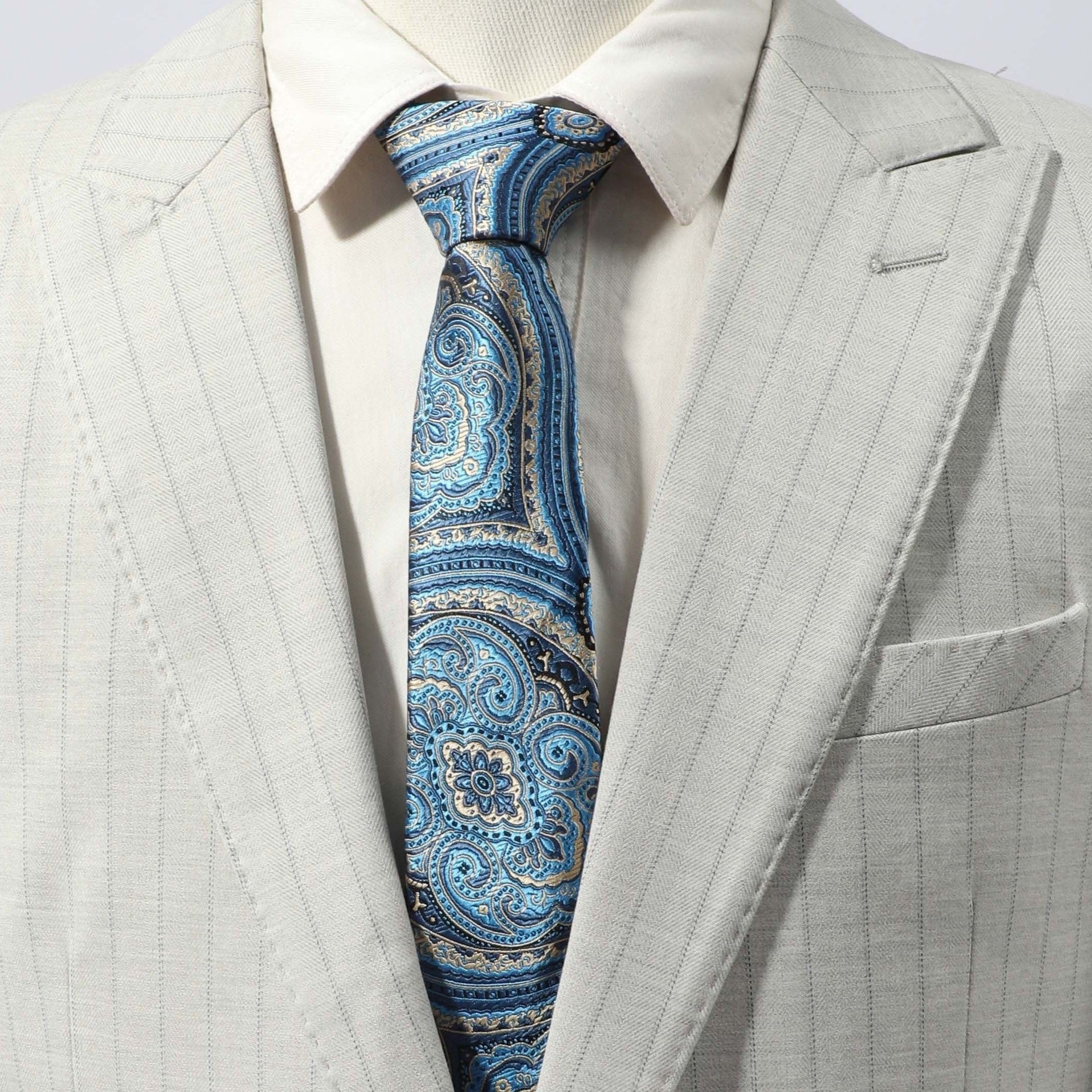 Men's Necktie Jacquard Necktie Business Wedding Party Necktie