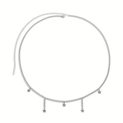 Bohemia Star Tassel Waist Chain Beach Belly Chain Lucky Stars Bikini Waist Chain