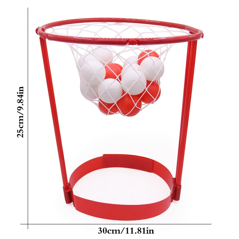 2 Pack Basketball Party Game - Adjustable Basket Net Headband