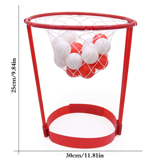 2 Pack Basketball Party Game - Adjustable Basket Net Headband