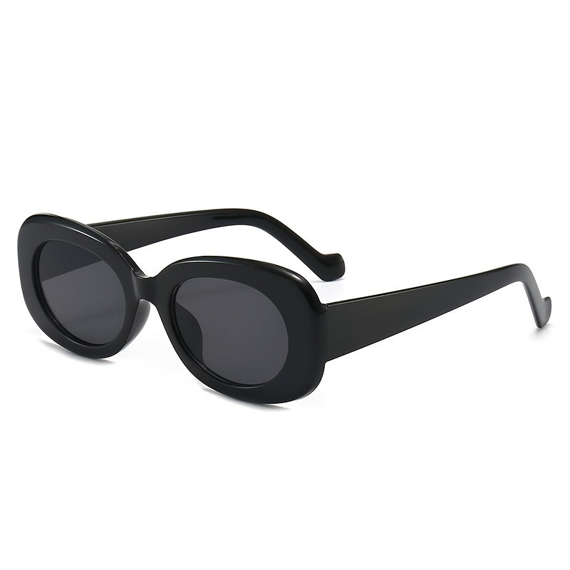 Small Oval Vintage Sunglasses 90's Style Round Sun Glasses