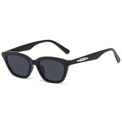 Men's Small Frame Cat Eye Sunglasses Vintage Anti UV Sun Glasses