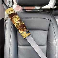 Anime Cartoon Print Car Seat Belt Cover Shoulder Pad for Women