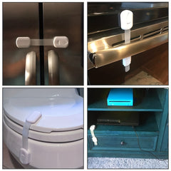 10 Pack Baby Proofing Cabinet Locks Child Safety Sticky Locks