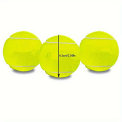 3pcs Low-Pressure Tennis Balls for Training Practice