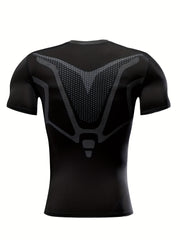 Men's Quick Drying Sports T Shirt for Outdoor Gym & Running