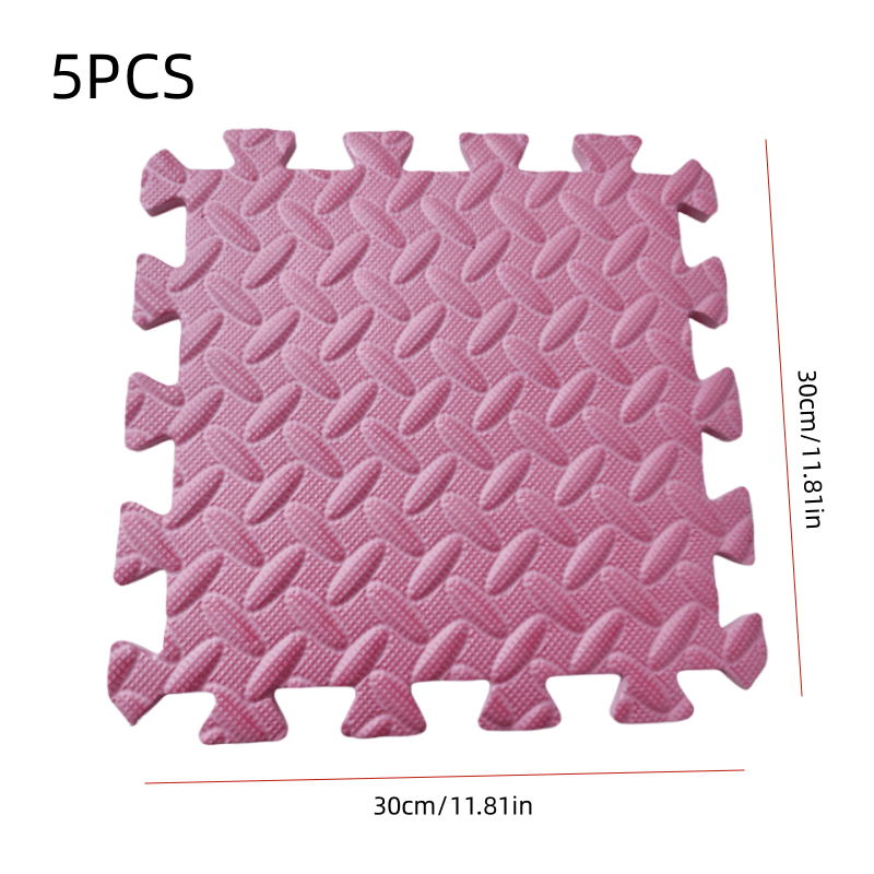 5pcs Foam Mat Anti fall Floor Bedroom Thickened Mat Washable