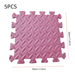 5pcs Foam Mat Anti fall Floor Bedroom Thickened Mat Washable