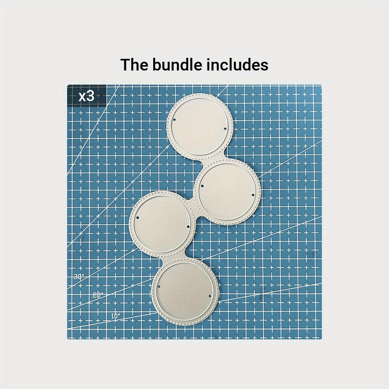 Round Frame Metal Cutting Dies Stencil for Card Making DIY Scrapbooking