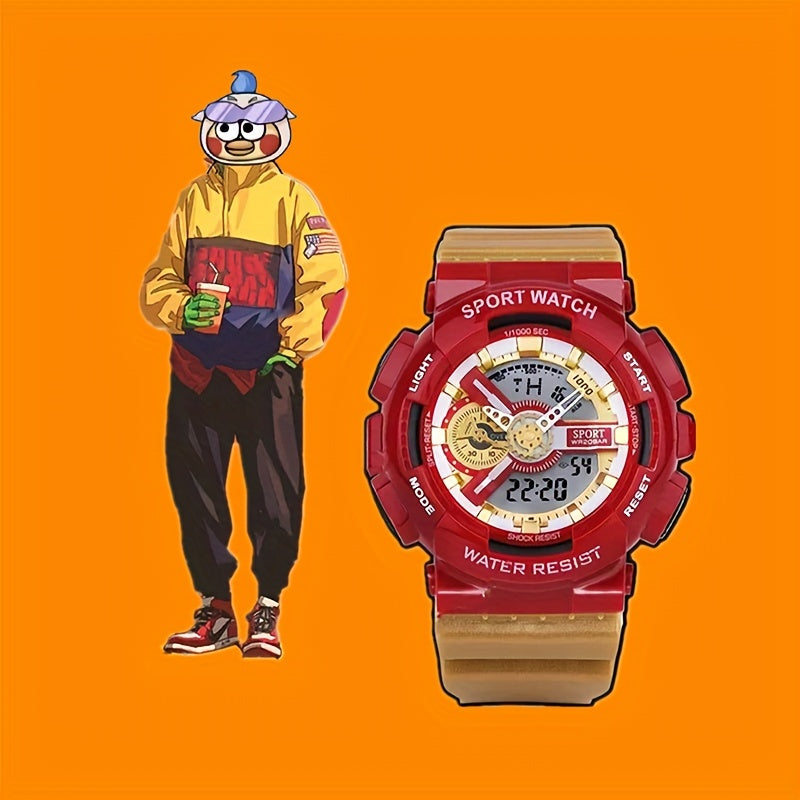 Sports Waterproof Electronic Watch for Students
