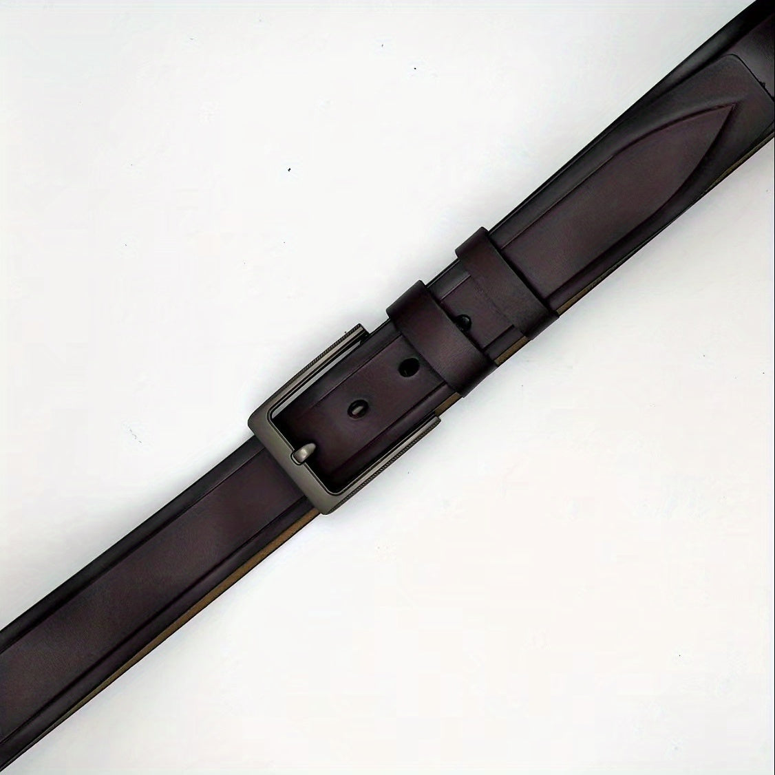 PU Leather Belt Western Cowboy Pants Belt Casual Clothing Accessories For Men